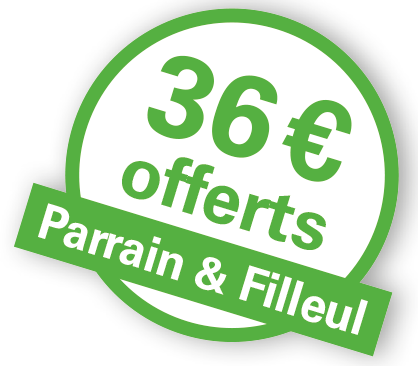 Parranage 36 euros offerts